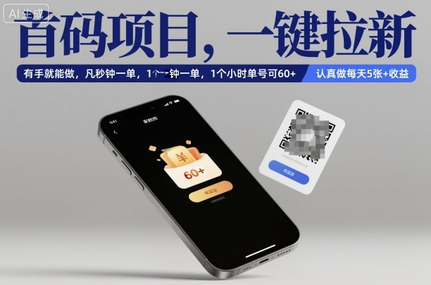 1-41.jpg 首码项目,一键拉新,有手就能做,几秒钟一单,1个小时单号可60+,认真做每天5张+收益