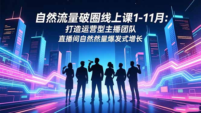 120022qaaq7rp77rxrzaok.jpg (16582期)自然流量破圈线上课1-11月:打造运营型主播团队 直播间自然流量爆发式增长