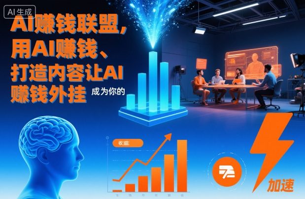 AI賺钱联盟,用AI賺钱、打造内容让AI成为你的賺钱外挂 AI賺钱联盟,用AI賺钱、打造内容让AI成为你的賺钱外挂