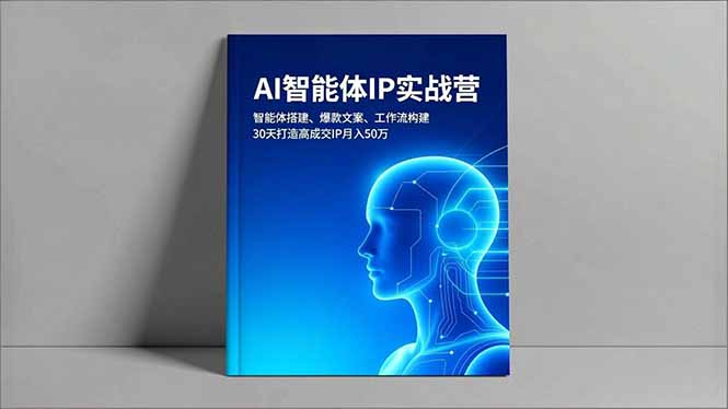(16689期)AI智能体IP实战营,智能体搭建、爆款文案、工作流构建,30天打造高成交IP月入50万 (16689期)AI智能体IP实战营,智能体搭建、爆款文案、工作流构建,30天打造高成交IP月入50万