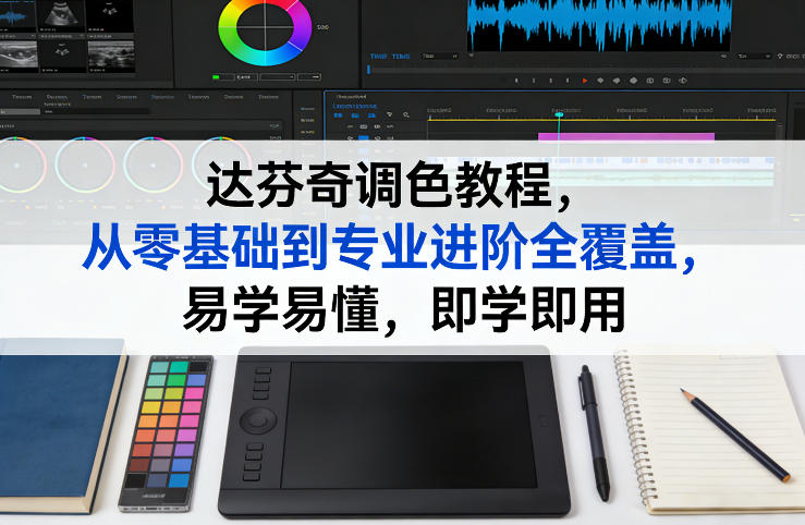 达芬奇调色教程,从零基础到专业进阶全覆盖,易学易懂,即学即用 达芬奇调色教程,从零基础到专业进阶全覆盖,易学易懂,即学即用