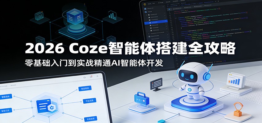 2026 Coze智能体搭建全攻略:零基础入门到实战精通AI智能体开发 2026 Coze智能体搭建全攻略:零基础入门到实战精通AI智能体开发